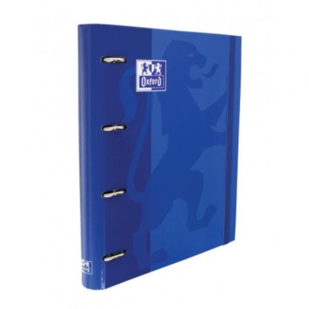 Oxford Europeanbinder Classic Carpeta de 4 anillas A4+ con Recambio Azul Marino Oxford Europeanbinder Classic Carpeta de 4 anillas A4+ con Recambio Azul Marino